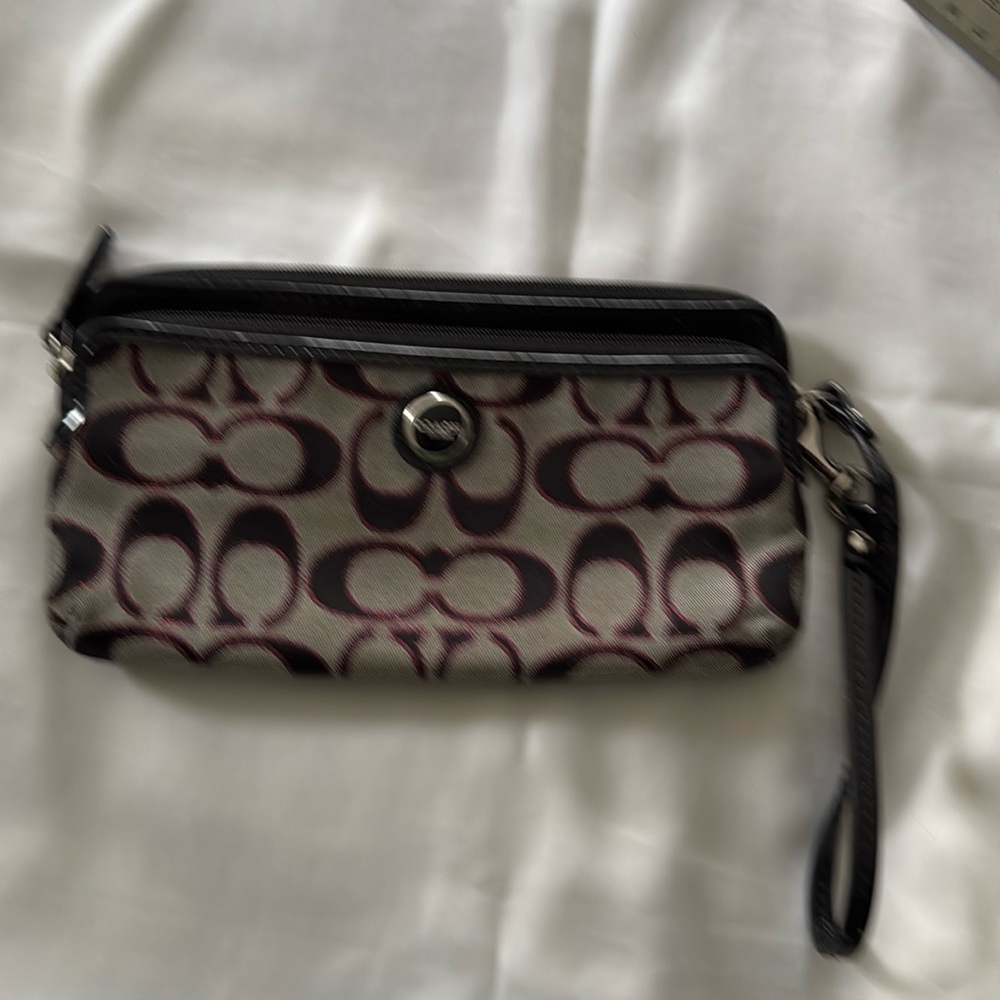 Coach wristlet